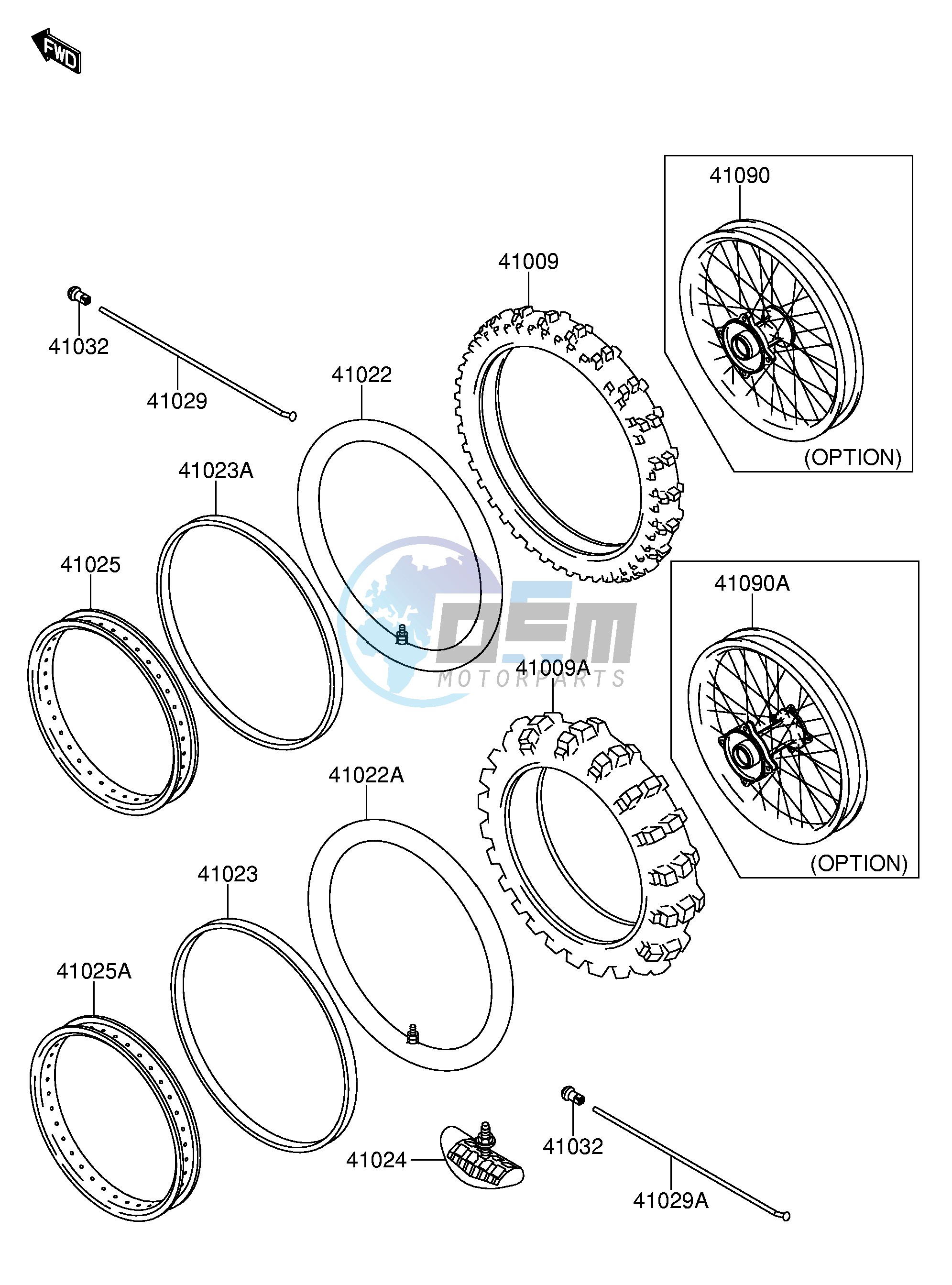 WHEEL TIRE