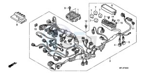 CBR1000RR9 France - (F / CMF TRI) drawing WIRE HARNESS (CBR1000RR)