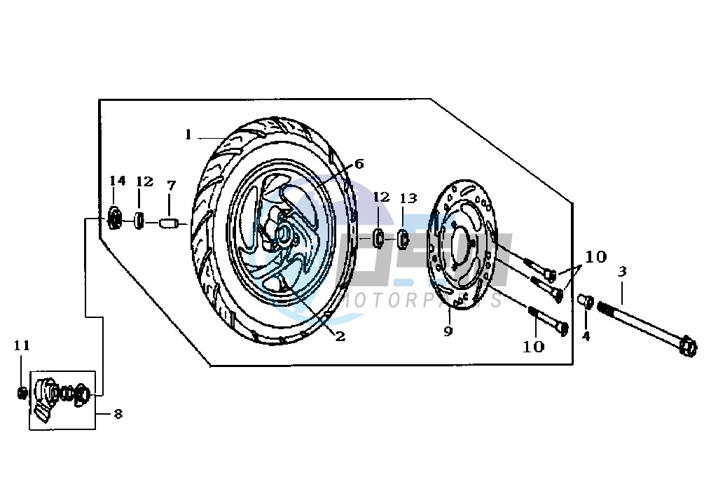 FRONT WHEEL