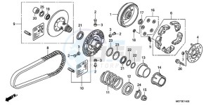 FJS400D9 F / CMF 2F drawing DRIVEN FACE