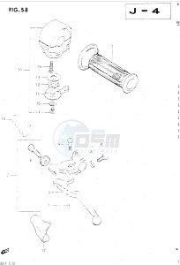 GSX500E (E39) drawing LEFT HANDLE SWITCH (GSX500EE EF)