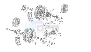 ATLANTIS - 50 CC VTHAL4AE2 2T drawing WHEELS