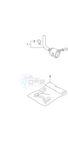 DF 20A drawing Remocon Cable Electric Start