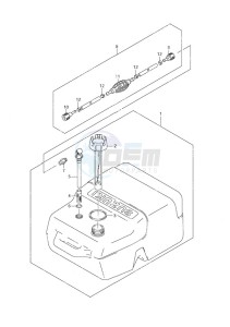 DF 9.9 drawing Fuel Tank