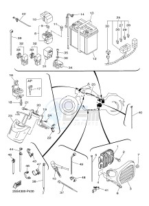 XVS1300CU XVS1300 CUSTOM XVS1300 CUSTOM (2SS4) drawing ELECTRICAL 2