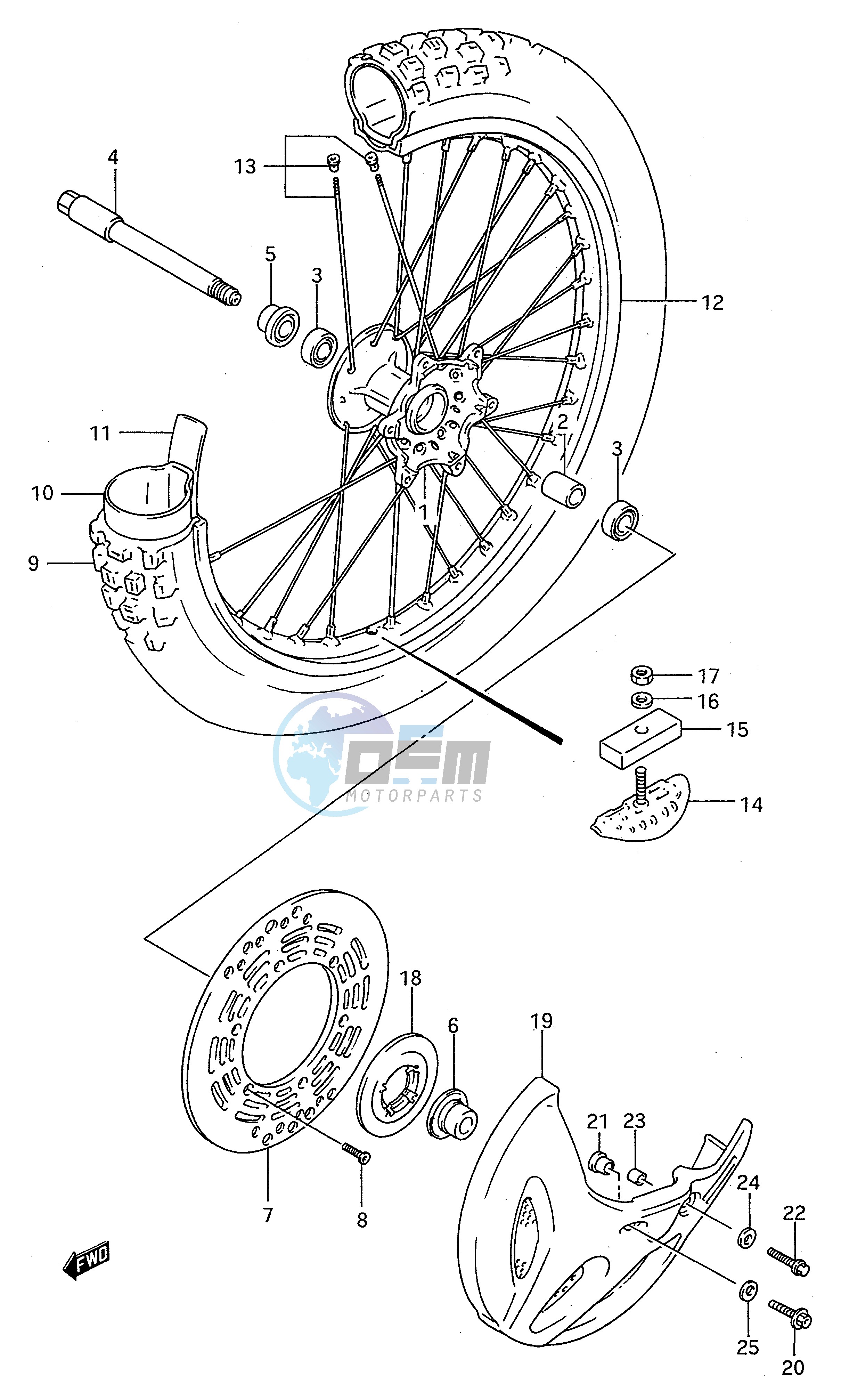 FRONT WHEEL