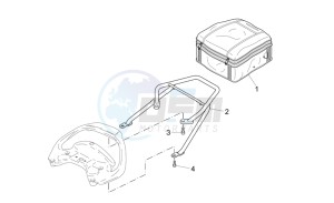 Breva IE 750 drawing Touring Top box