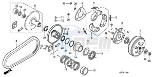 SH150D9 Europe Direct - (ED / KMH 2ED) drawing DRIVEN FACE