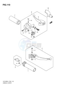 VLR1800 (E2) drawing HANDLE LEVER