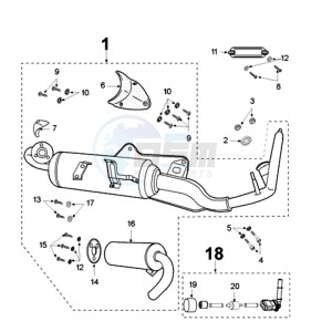 FIGHT 3 E drawing EXHAUST