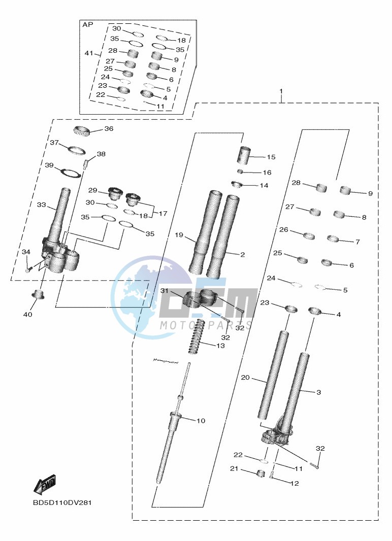 FRONT FORK 1