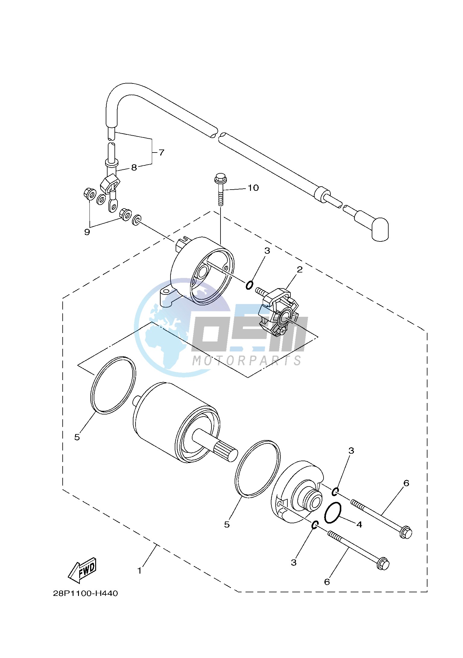 STARTING MOTOR