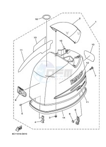 F50FETL drawing TOP-COWLING