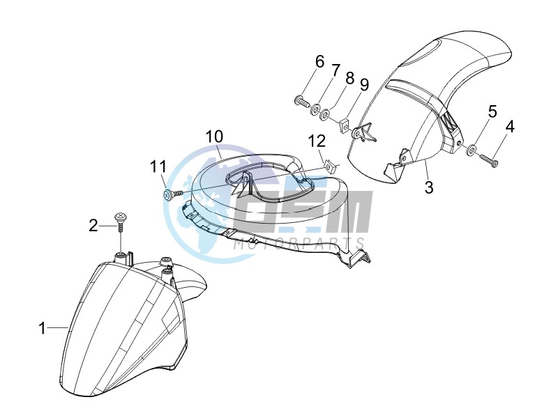 Wheel housing - Mudguard