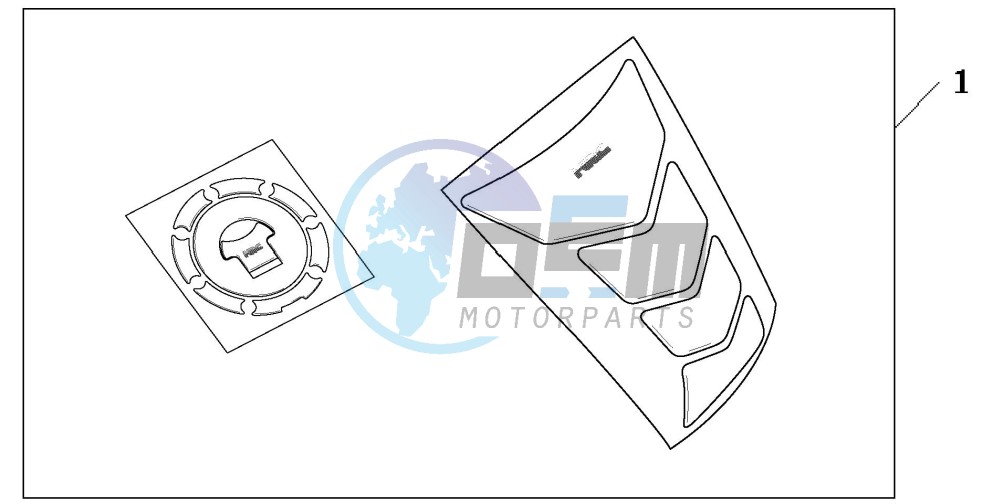 TANKPAD / FUEL LID COVER