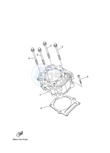 YFM700FWAD YFM7FGPHD GRIZZLY 700 EPS HUNTER (1HPS) drawing CYLINDER