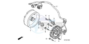 TRX450ERC drawing GENERATOR