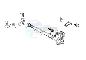 SENDA R X-RACE - 50 cc drawing GEAR CHANGE MECHANISM