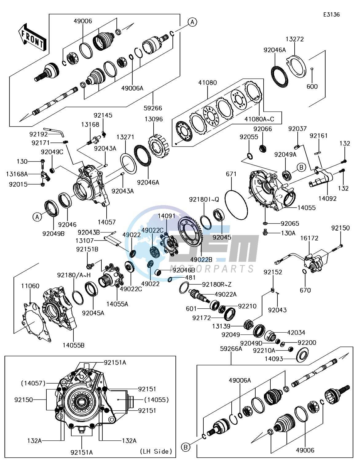 Drive Shaft-Front