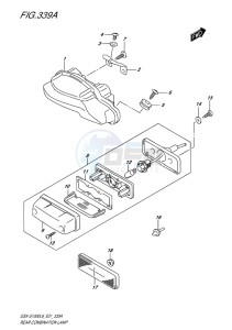 GSX-S 1000 drawing REAR COMBINATION LAMP