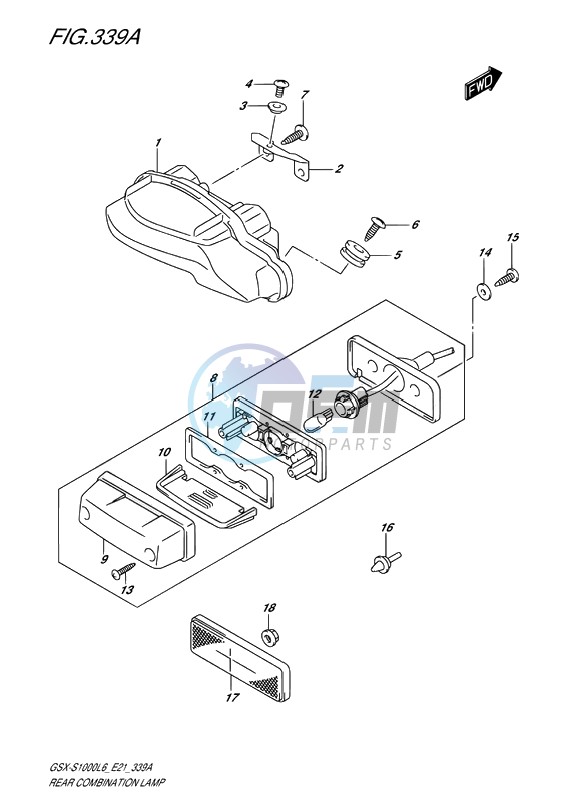 REAR COMBINATION LAMP