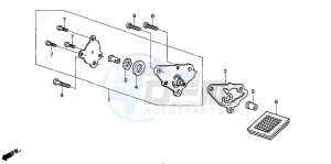 TRX90 FOURTRAX 90 drawing OIL PUMP