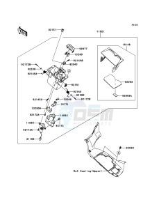 1400GTR_ABS ZG1400CCF FR GB XX (EU ME A(FRICA) drawing Front Box