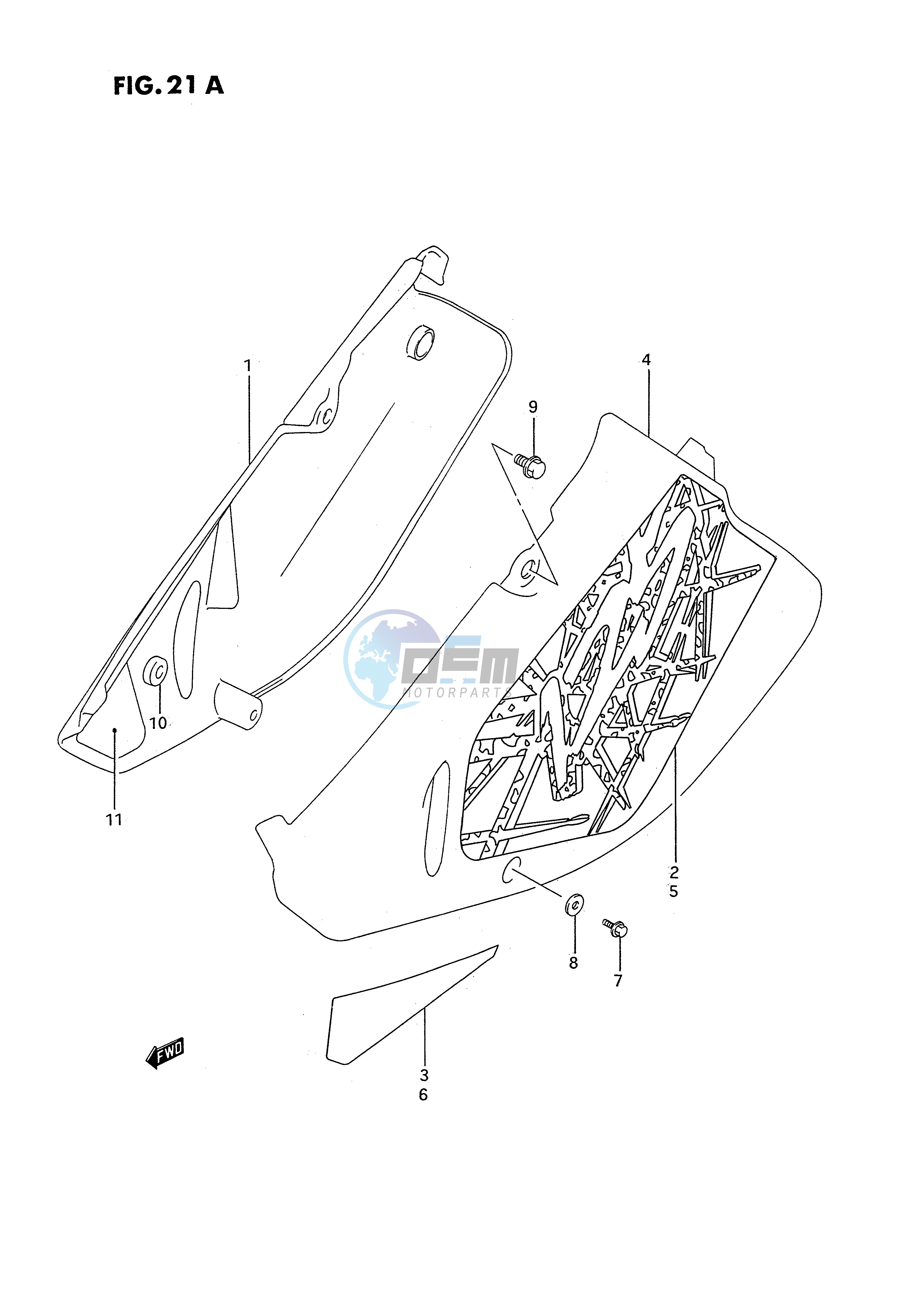 FRAME COVER (MODEL P R S)