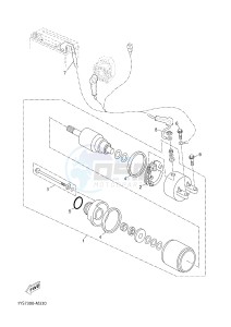 YP125RA (ABS) X-MAX 250 ABS (2DL9 2DL9 2DL9 2DL9) drawing STARTING MOTOR