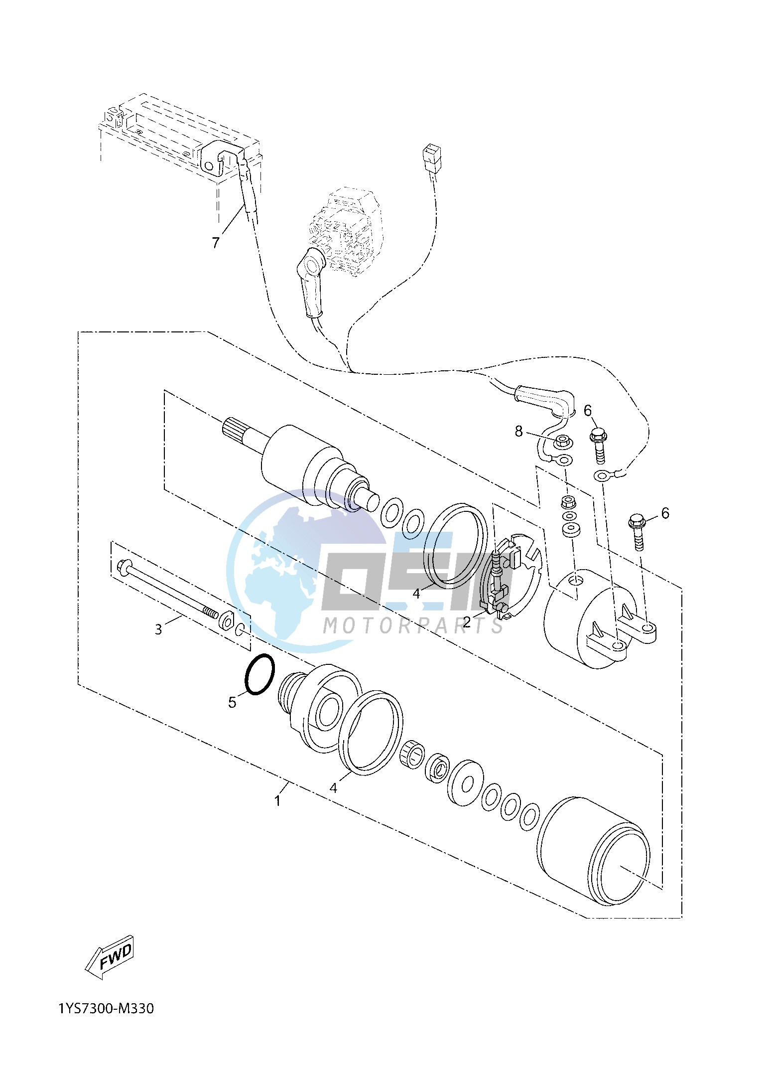 STARTING MOTOR