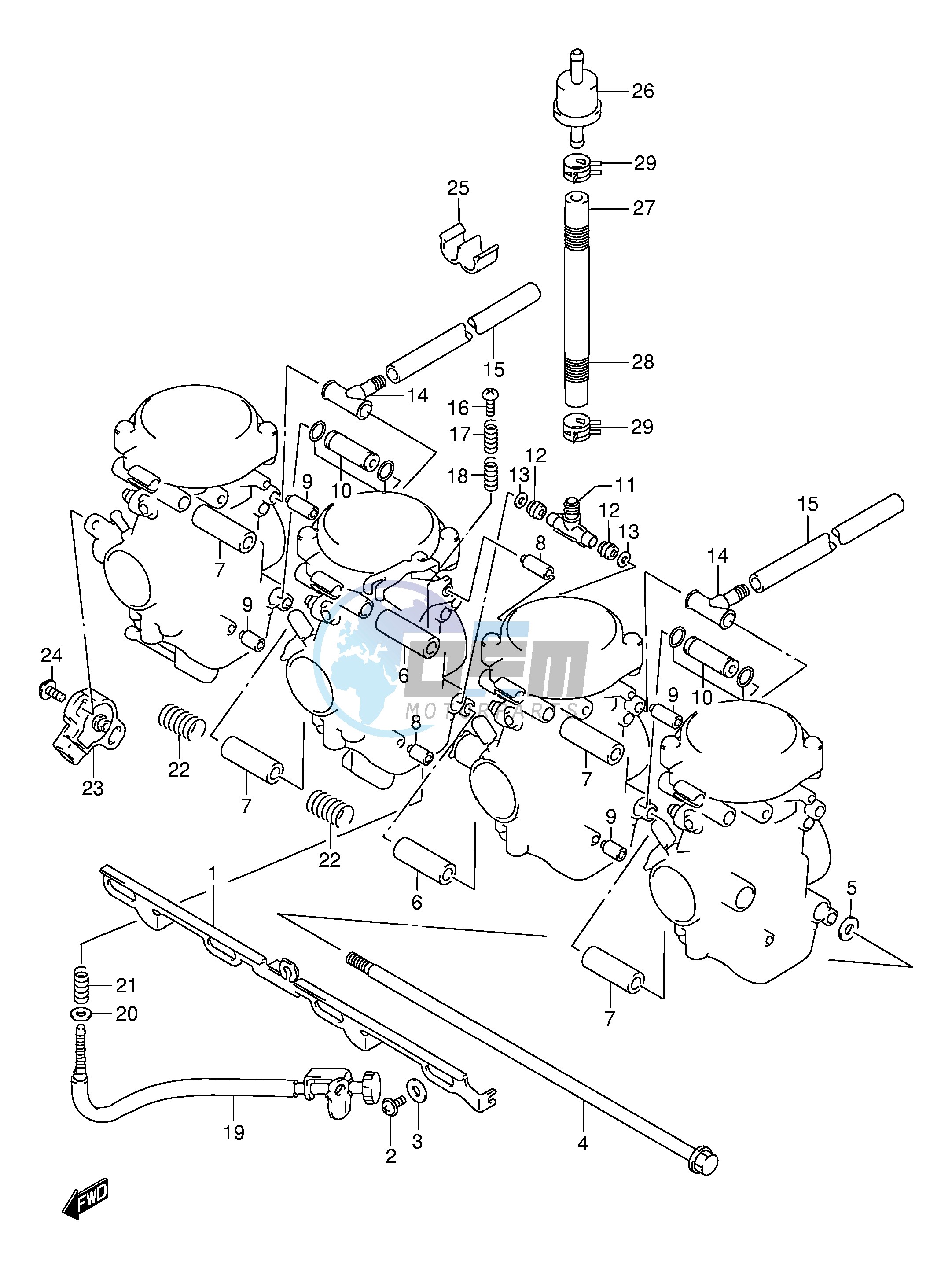 CARBURETOR FITTINGS