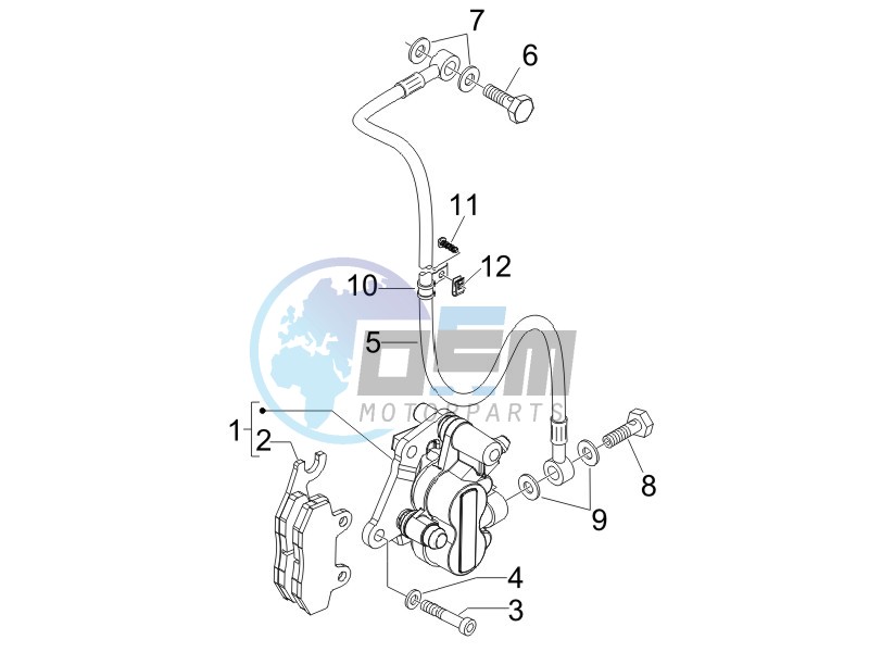 Brakes hose  - Calipers