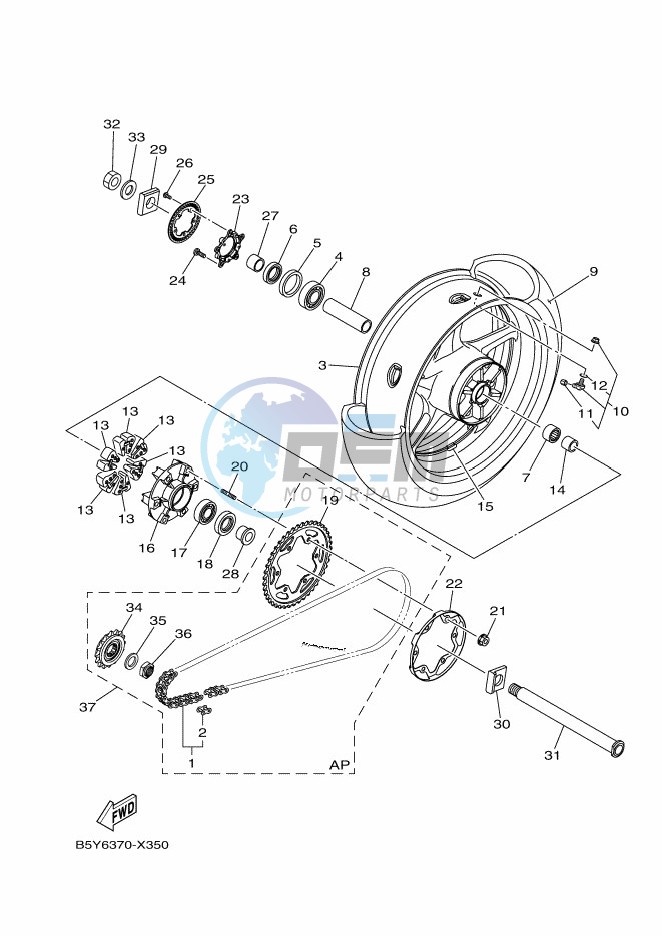 REAR WHEEL