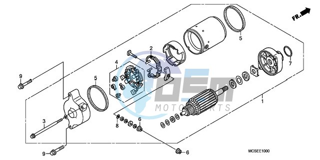 STARTING MOTOR