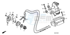 CBR600RRA BR - (BR) drawing SERVO MOTOR