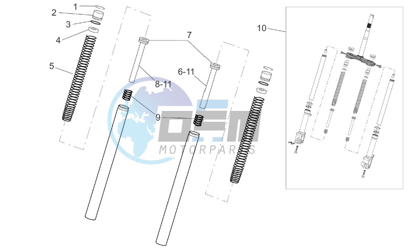 Front fork II