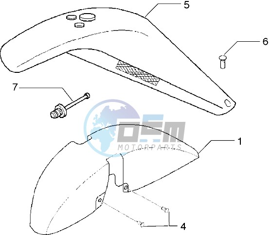 Wheel compartment-Mudguard