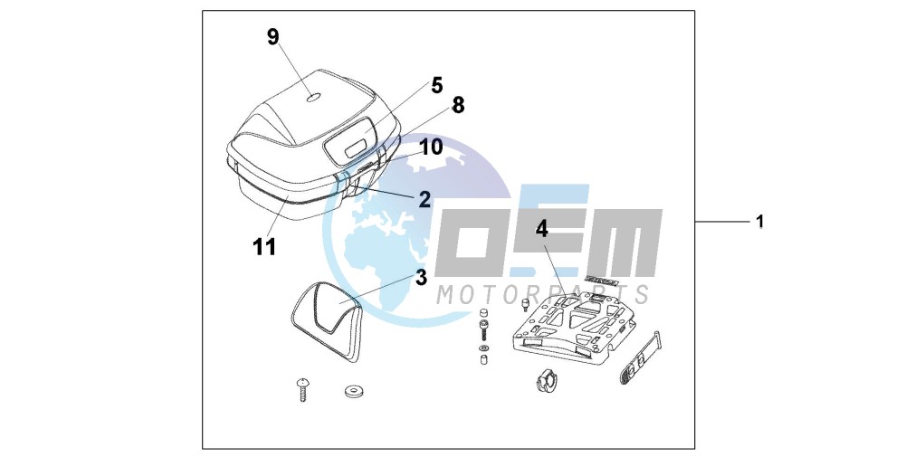 TOP BOX 45L