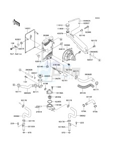 EN 500 C [VULCAN 500 LTD] (C6F-C9F) C7F drawing RADIATOR