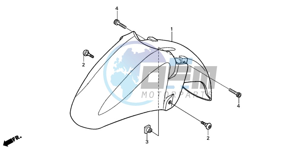 FRONT FENDER (FJS6001/2/D3/D4/D5)