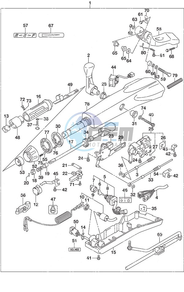 Tiller Handle