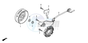 CBF150SH drawing GENERATOR