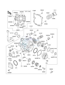 ZG 1000 A [CONCOURS] (A20) A20 drawing FRONT BEVEL GEAR