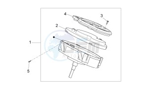 Sport City One 125 4T e3 drawing Dashboard