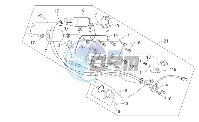 Fuel pump cpl