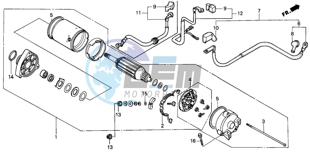 STARTING MOTOR