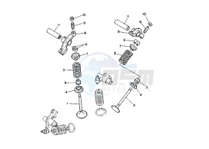 XV VIRAGO 250 drawing VALVE