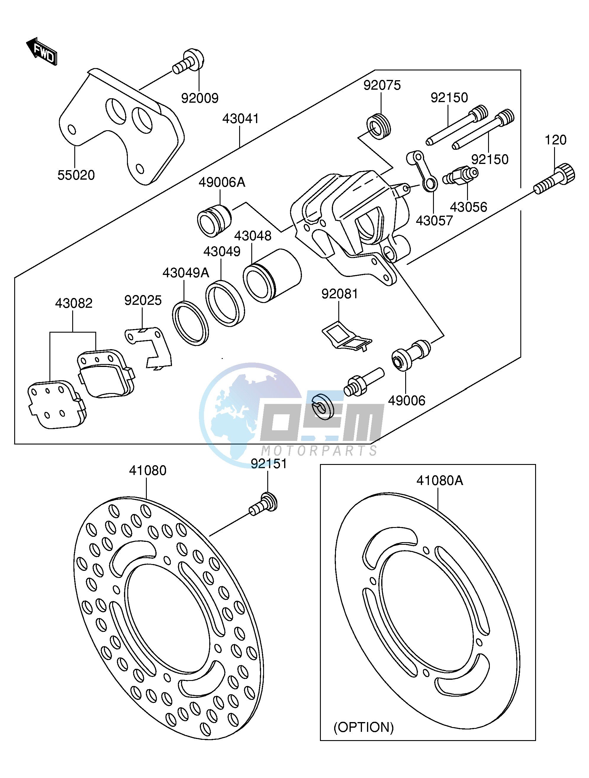 REAR BRAKE