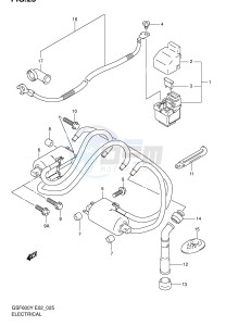 GSF600 (E2) Bandit drawing ELECTRICAL