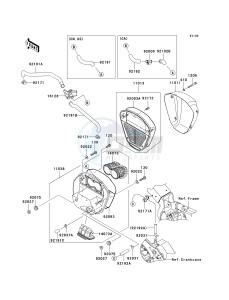 VN 2000 J [VULCAN 2000 CLASSIC LT] (8F-9F) 0J9F drawing AIR CLEANER